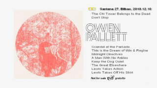 Owen Pallett Bilbao Spain Santana DVD